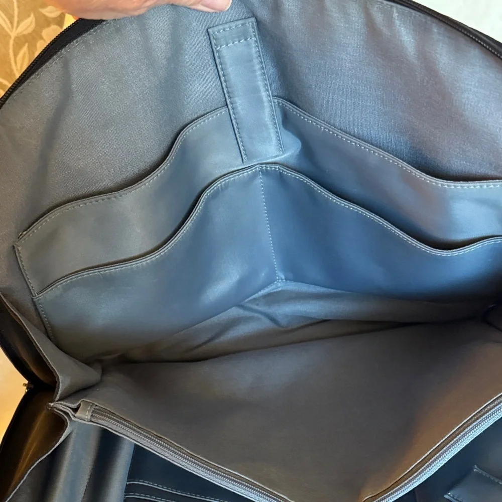 HOBO International Black Work Tote / Laptop Bag